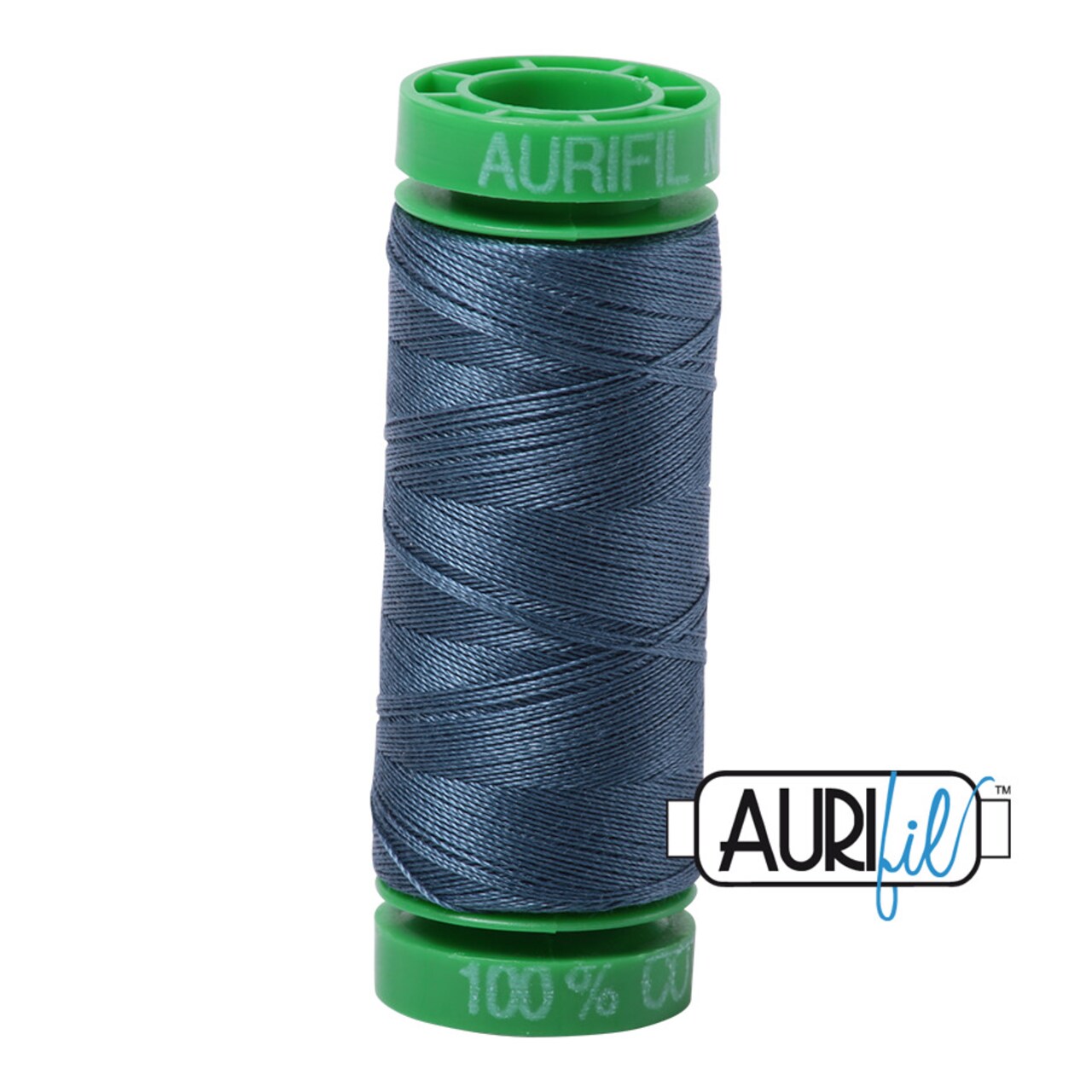 Medium Blue Grey (1310) | 40wt Small Spool (150M / 164Y) | Aurifil Thread